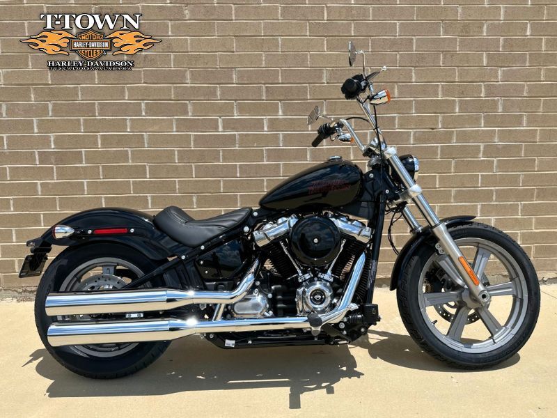 020487 2024 harley davidson  FXST softail standard cruiser vivid black - Photo 1
