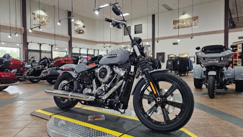 024808 2026 harley davidson fxbb street bob cruiser dark billiard gray - Photo 3