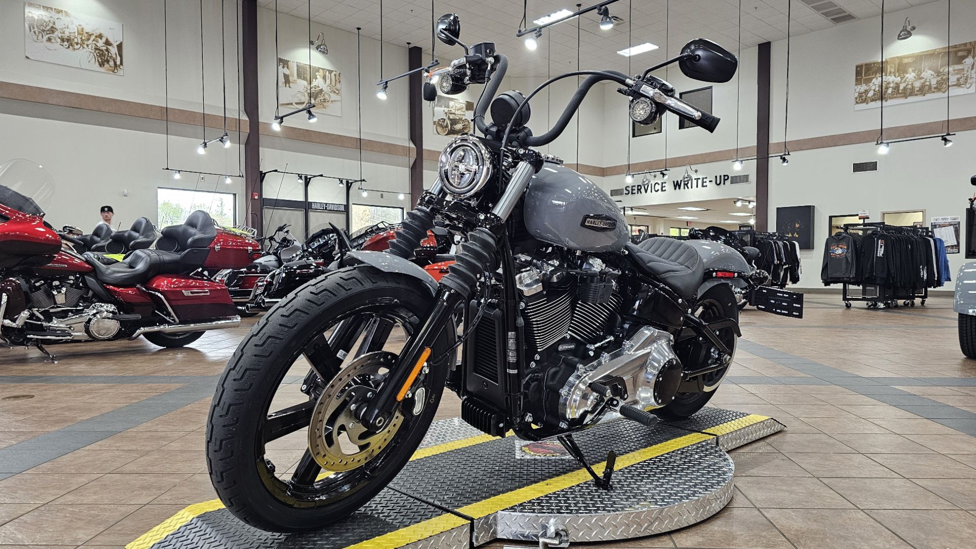 024808 2026 harley davidson fxbb street bob cruiser dark billiard gray - Photo 4