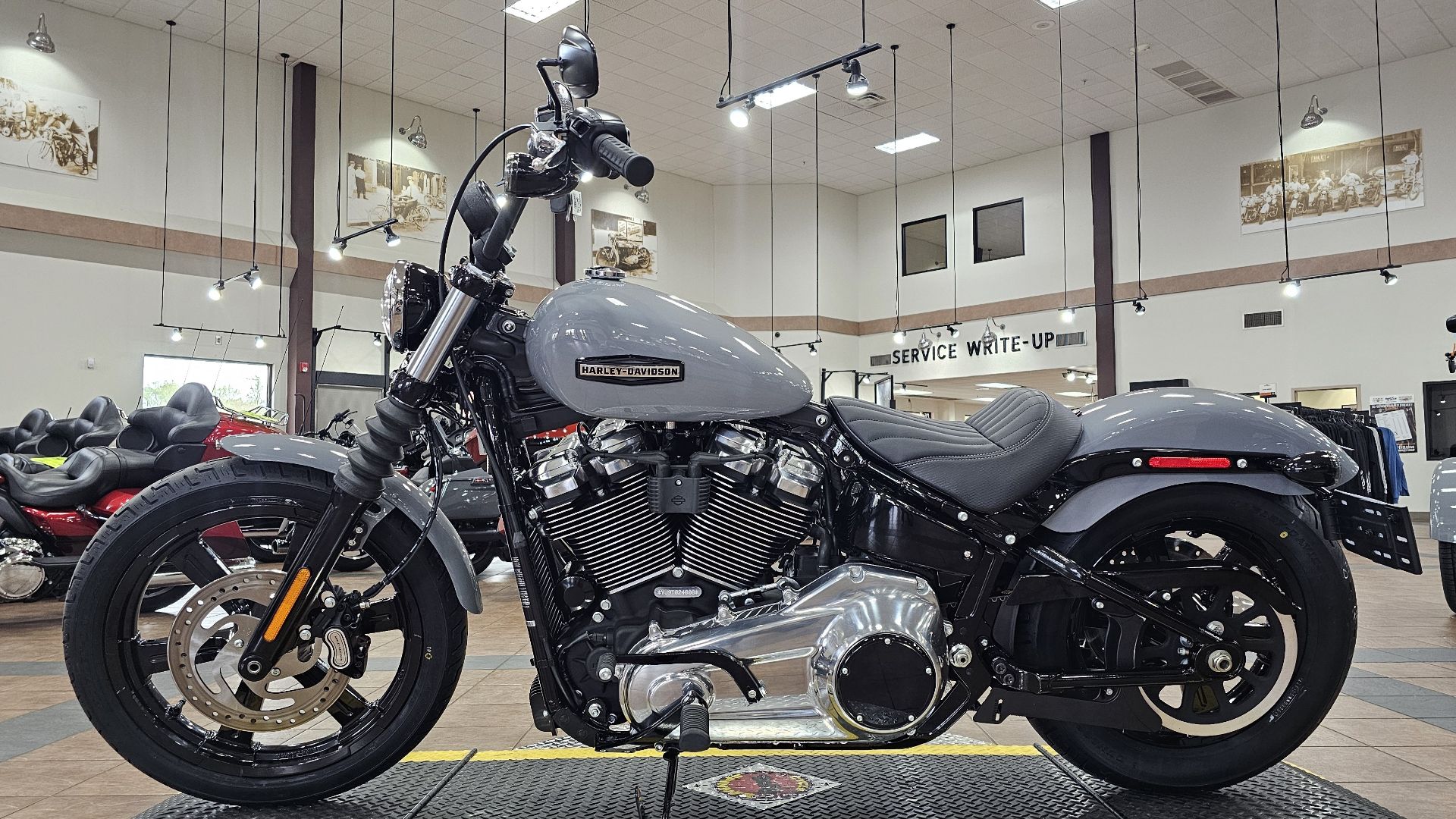 024808 2026 harley davidson fxbb street bob cruiser dark billiard gray - Photo 5