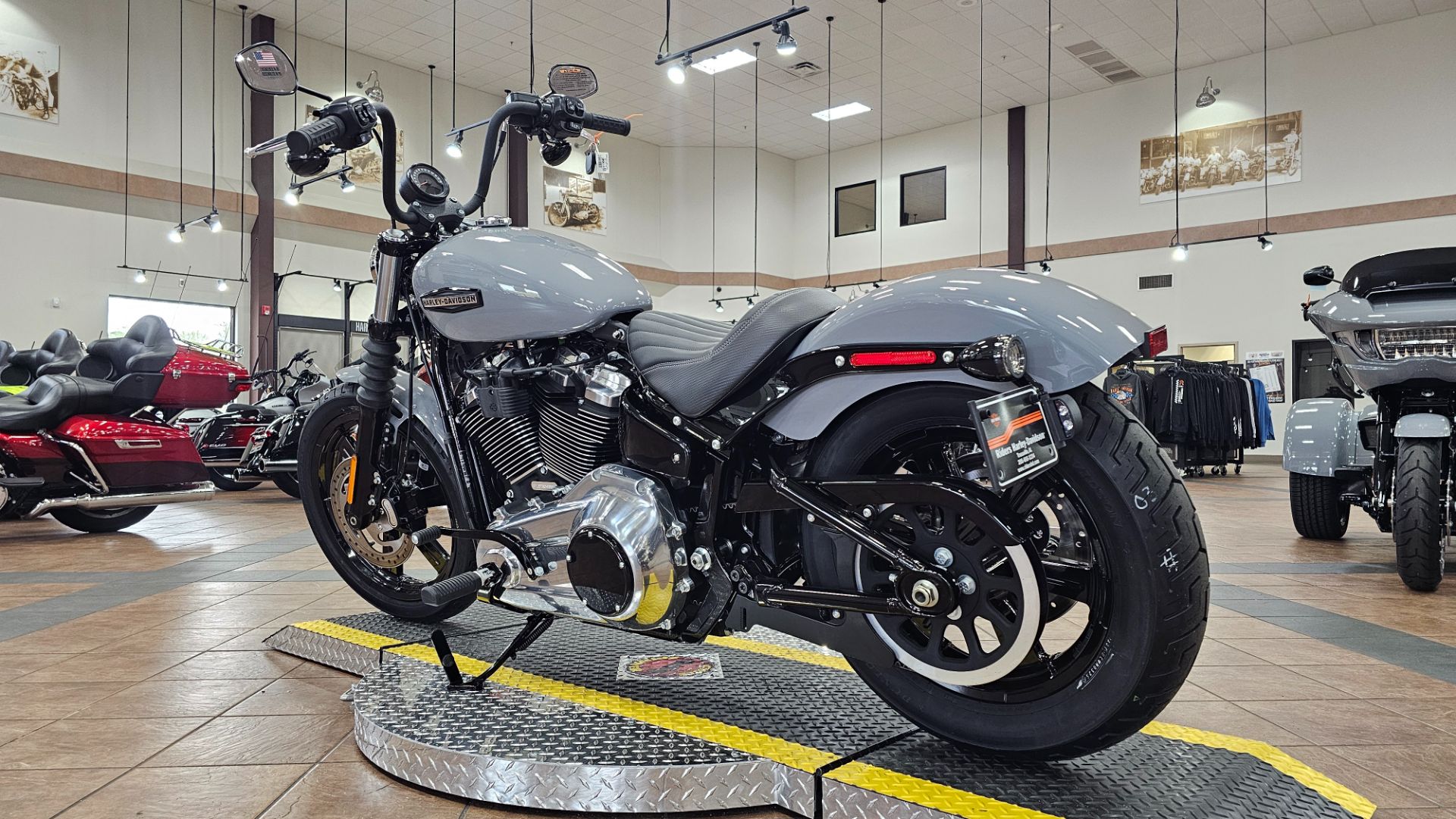 024808 2026 harley davidson fxbb street bob cruiser dark billiard gray - Photo 6