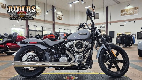 024808 2026 harley davidson fxbb street bob cruiser dark billiard gray - Photo 1