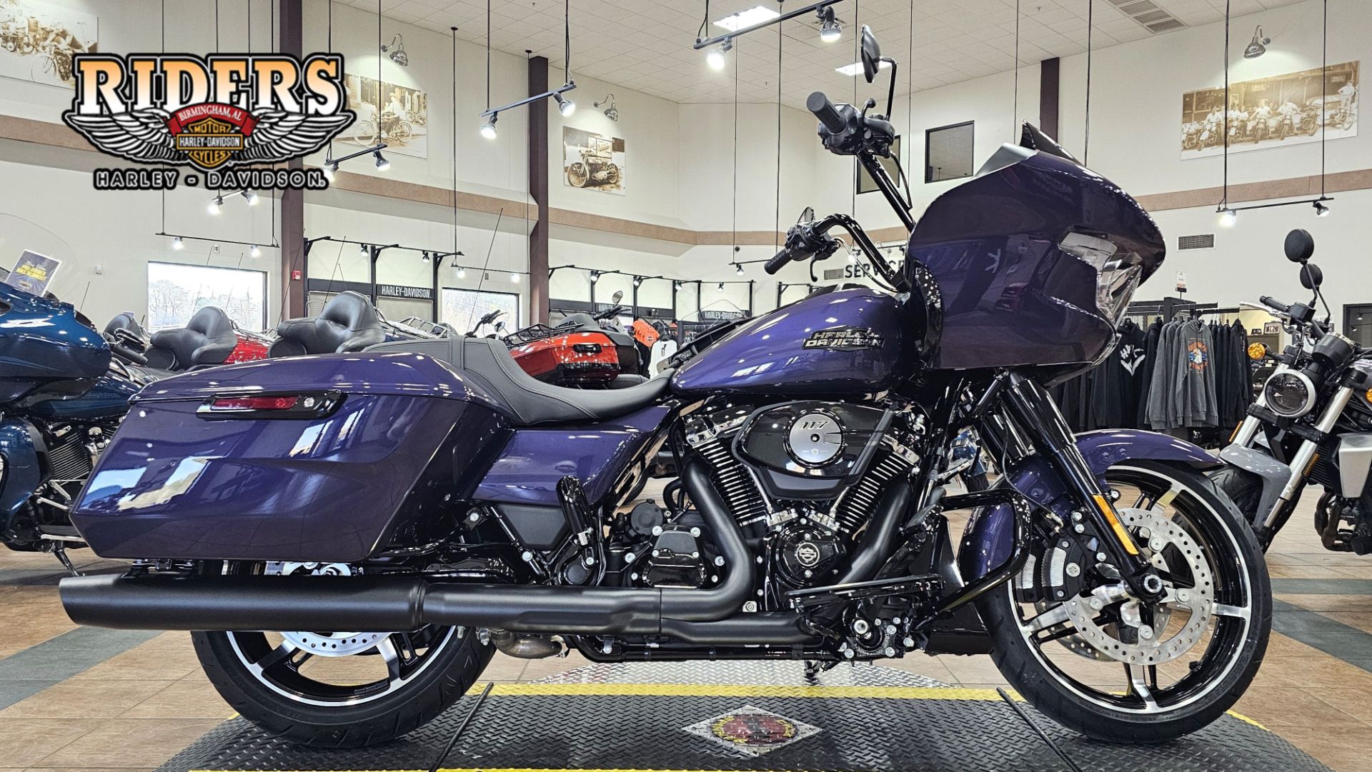 606083 2026 harley davidson fltrx road glide touring purple abyss - Photo 1