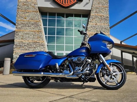 603886 2026 harley davidson fltrx road glide touring aurora blue denim - Photo 2