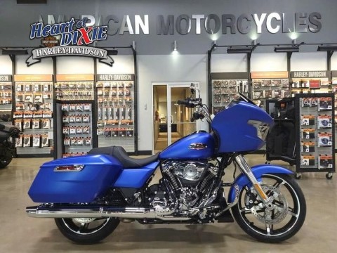 603886 2026 harley davidson fltrx road glide touring aurora blue denim - Photo 1