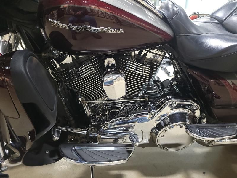 959191 2015 harley davidson flhtkse cvo limited touring palladium silver maroon - Photo 13