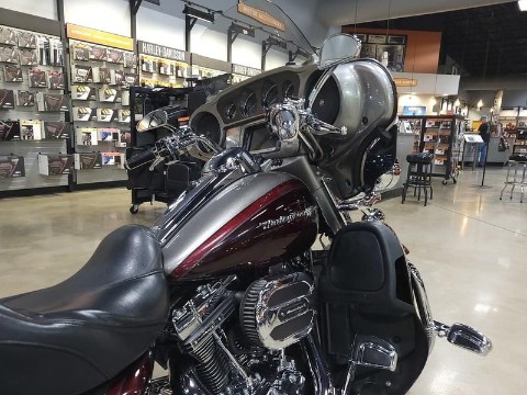 959191 2015 harley davidson flhtkse cvo limited touring palladium silver maroon - Photo 7