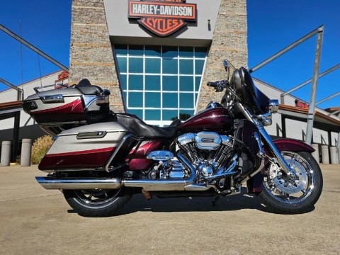 959191 2015 harley davidson flhtkse cvo limited touring palladium silver maroon - Photo 2