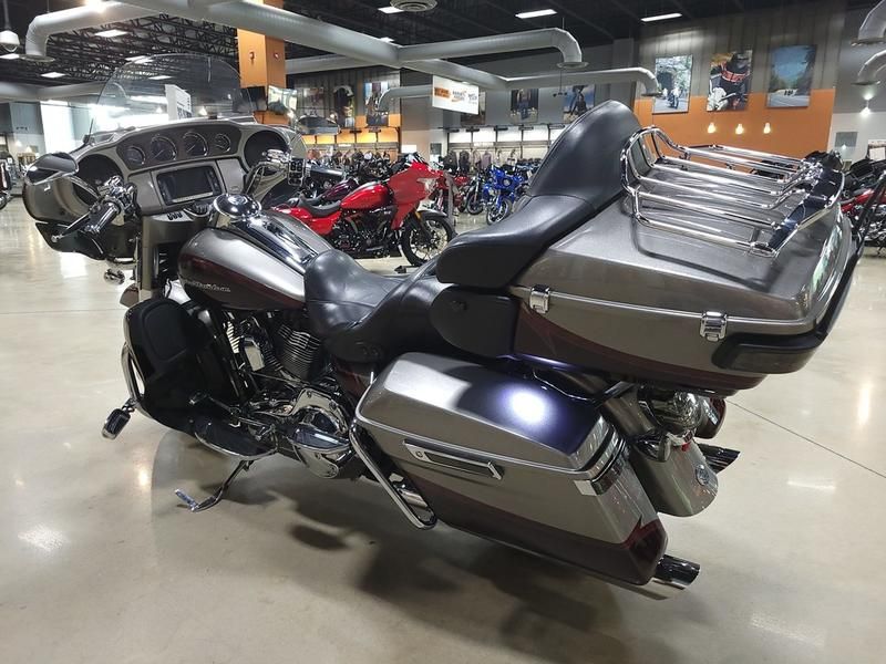 959191 2015 harley davidson flhtkse cvo limited touring palladium silver maroon - Photo 15