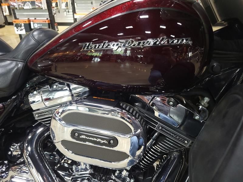 959191 2015 harley davidson flhtkse cvo limited touring palladium silver maroon - Photo 4