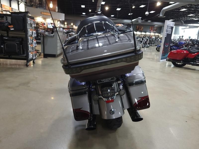 959191 2015 harley davidson flhtkse cvo limited touring palladium silver maroon - Photo 16