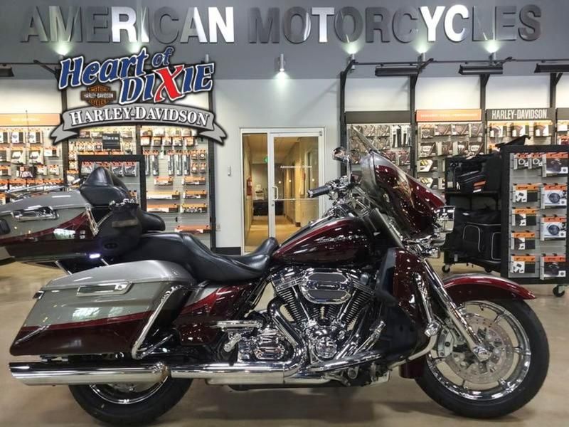 959191 2015 harley davidson flhtkse cvo limited touring palladium silver maroon - Photo 1