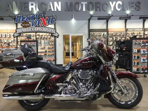 959191 2015 harley davidson flhtkse cvo limited touring palladium silver maroon - Photo 1