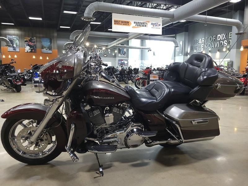 959191 2015 harley davidson flhtkse cvo limited touring palladium silver maroon - Photo 14