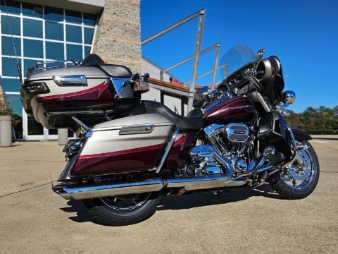 959191 2015 harley davidson flhtkse cvo limited touring palladium silver maroon - Photo 18