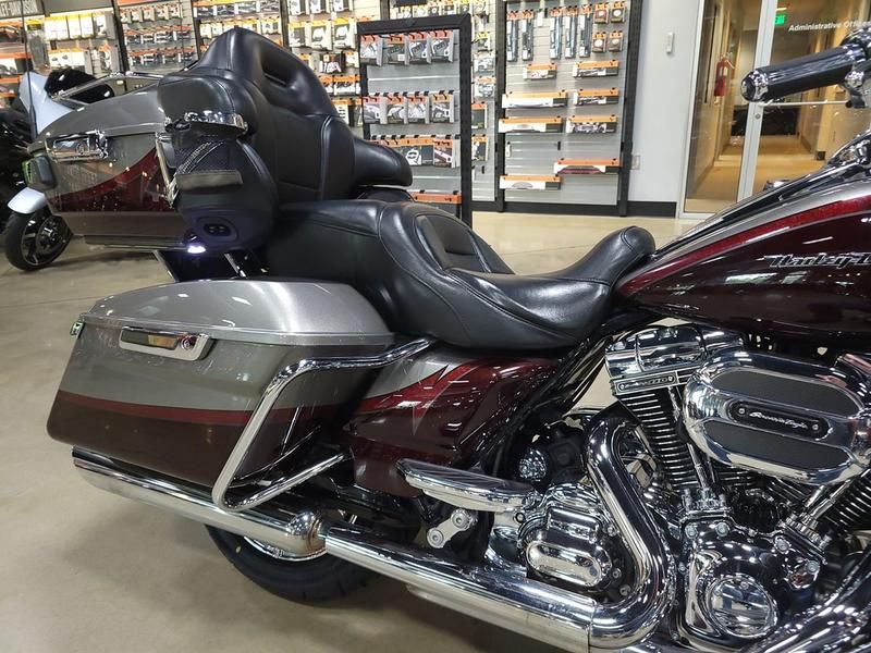 959191 2015 harley davidson flhtkse cvo limited touring palladium silver maroon - Photo 5