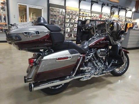 950485 2015 harley davidson flhtkse cvo limited touring palladium silver maroon - Photo 17