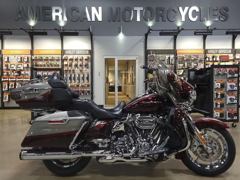 950485 2015 harley davidson flhtkse cvo limited touring palladium silver maroon - Photo 2