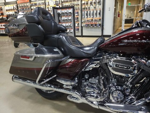 950485 2015 harley davidson flhtkse cvo limited touring palladium silver maroon - Photo 6
