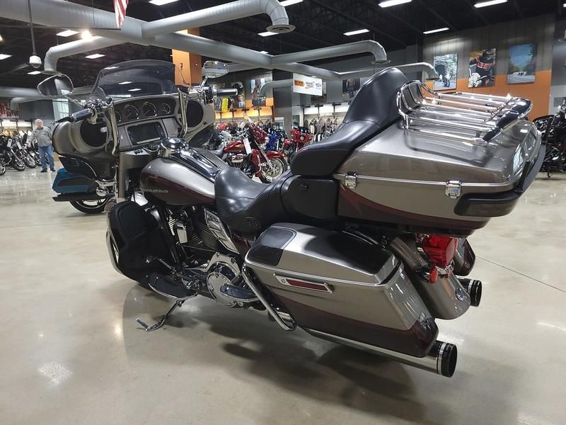 950485 2015 harley davidson flhtkse cvo limited touring palladium silver maroon - Photo 14