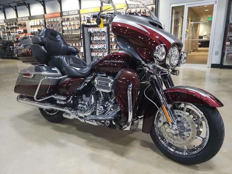 950485 2015 harley davidson flhtkse cvo limited touring palladium silver maroon - Photo 9