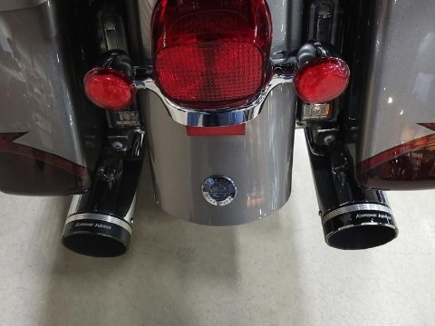 950485 2015 harley davidson flhtkse cvo limited touring palladium silver maroon - Photo 16