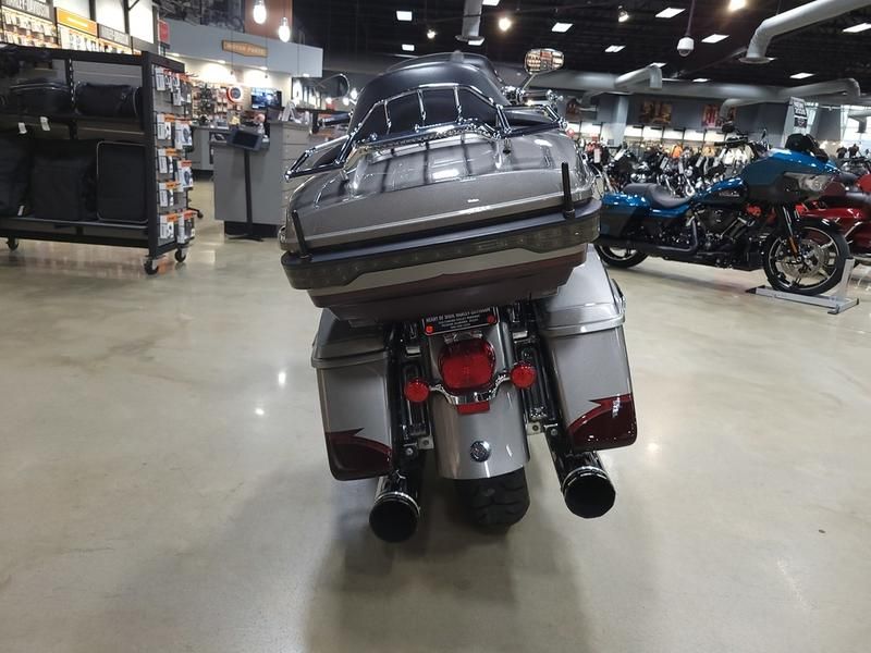 950485 2015 harley davidson flhtkse cvo limited touring palladium silver maroon - Photo 15