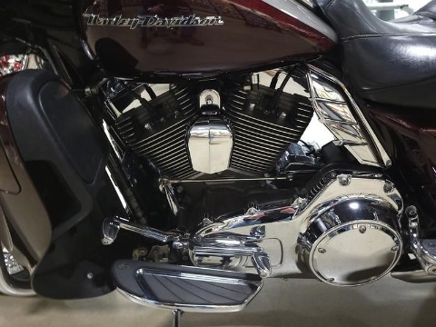 950485 2015 harley davidson flhtkse cvo limited touring palladium silver maroon - Photo 12