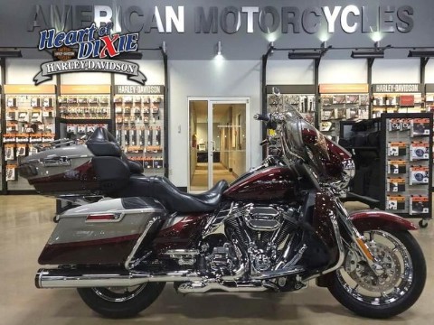 950485 2015 harley davidson flhtkse cvo limited touring palladium silver maroon - Photo 1