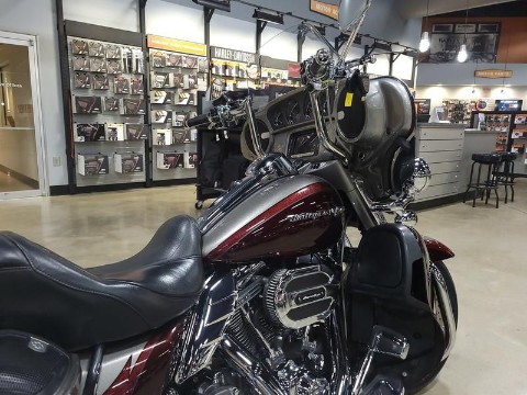 950485 2015 harley davidson flhtkse cvo limited touring palladium silver maroon - Photo 7