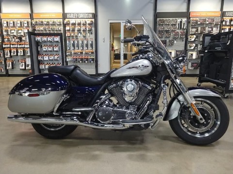 a008796 2011 kawasaki vulcan 1700 nomad cruiser blue silver - Photo 2