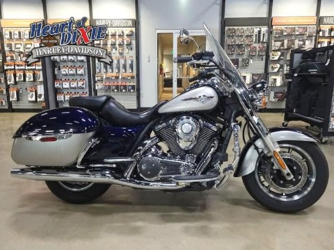 a008796 2011 kawasaki vulcan 1700 nomad cruiser blue silver - Photo 1