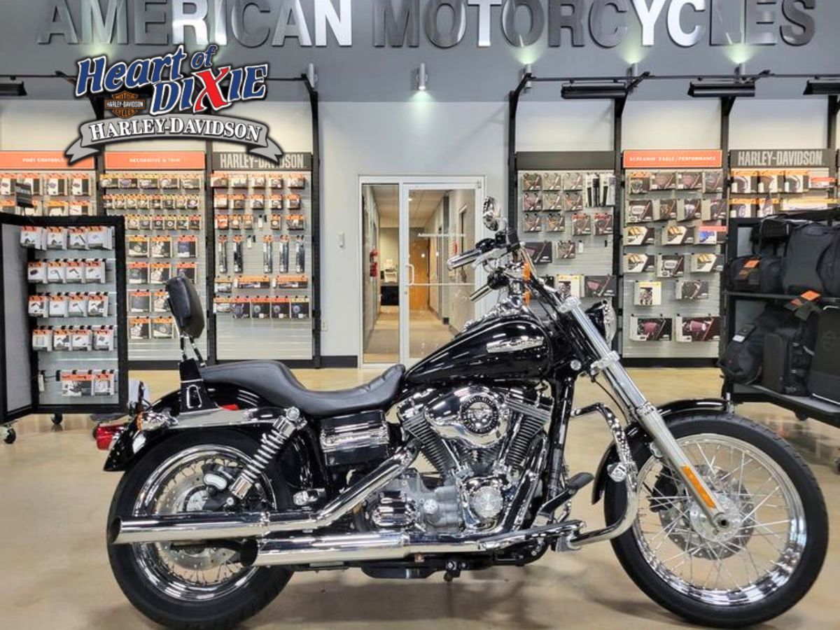 304530 2008 harley davidson FXDC Dyna Super Glide Custom vivid black - Photo 1