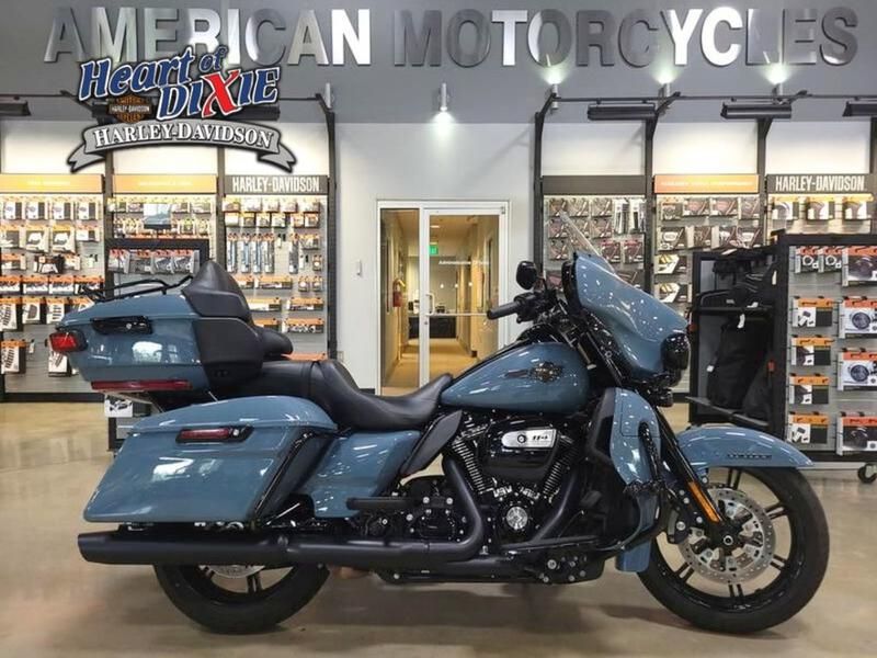 654296 2024 harley davidson flhtk ultra limited touring sharkskin blue - Photo 1