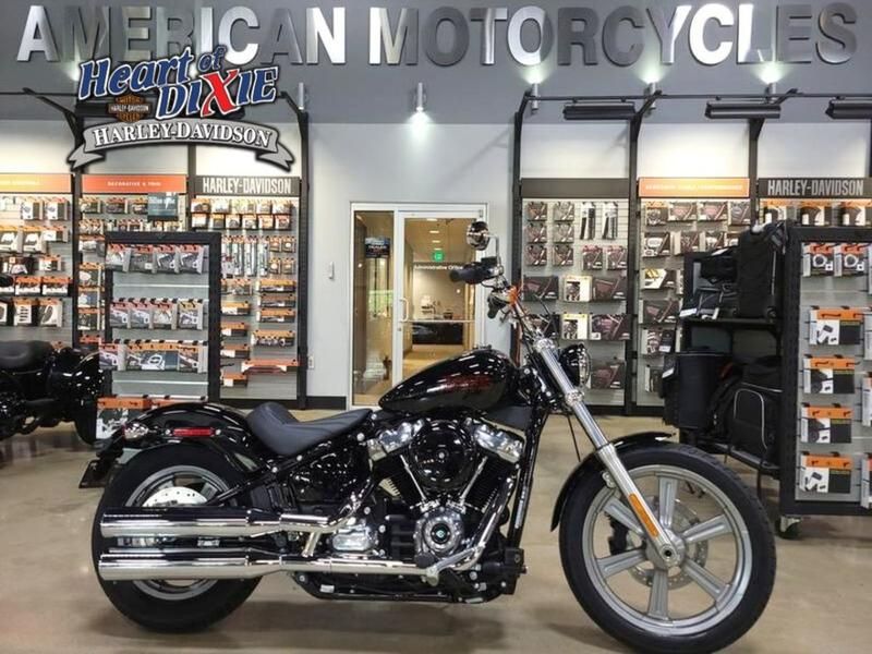 056099 2024 harley davidson fxst softail standard cruiser vivid black - Photo 1