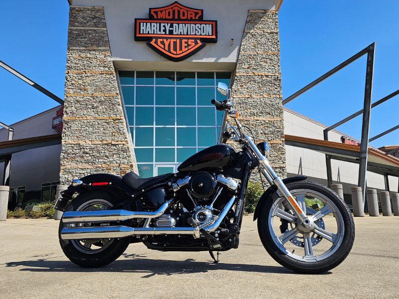 056099 2024 harley davidson fxst softail standard cruiser vivid black - Photo 2