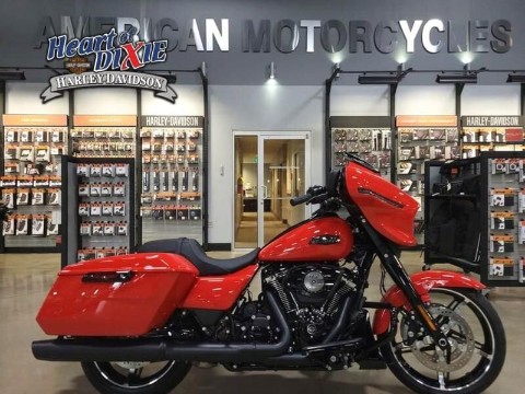 609282 2026 harley davidson flhx street glide touring blood orange