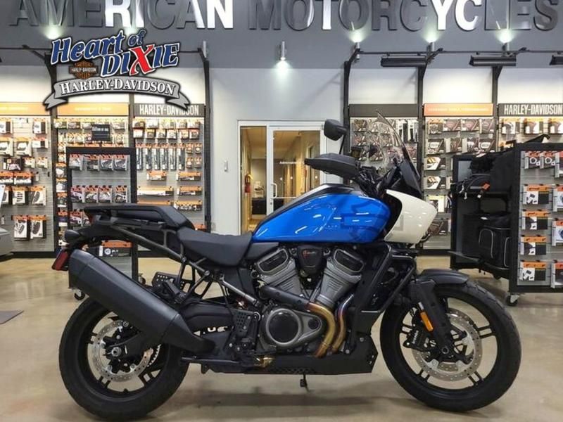 300362 2022 harley davidson ra1250s pan america 1250 special adventure touring fastback blue white sand pearl - Photo 1