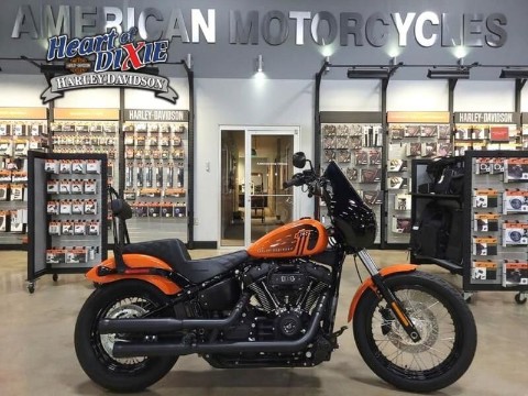 023606 2021 harley davidson fxbbs street bob 114 cruiser baja orange - Photo 1
