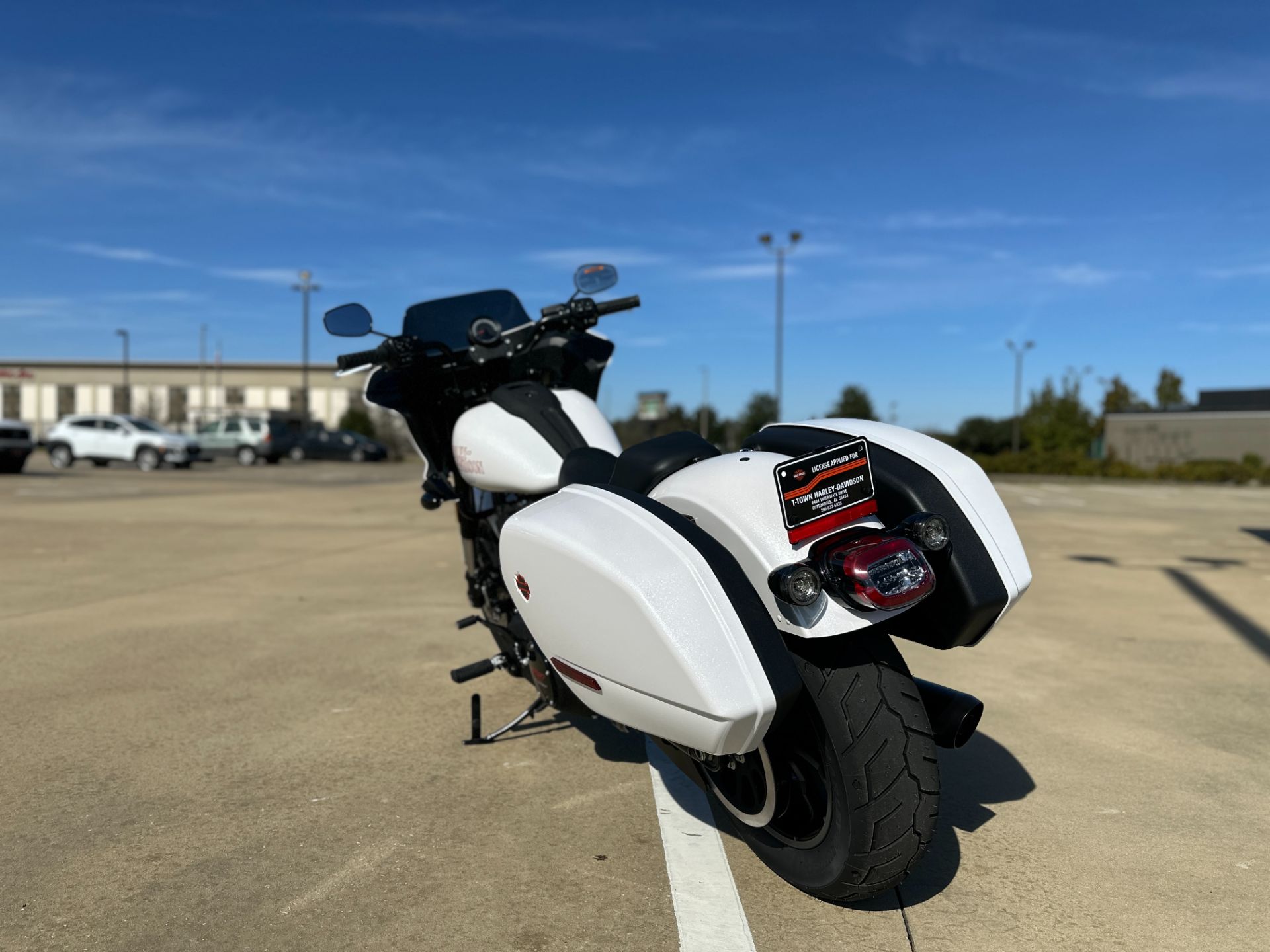 013845 2026 harley davidson fxlrst low rider st cruiser white onyx pearl - Photo 5