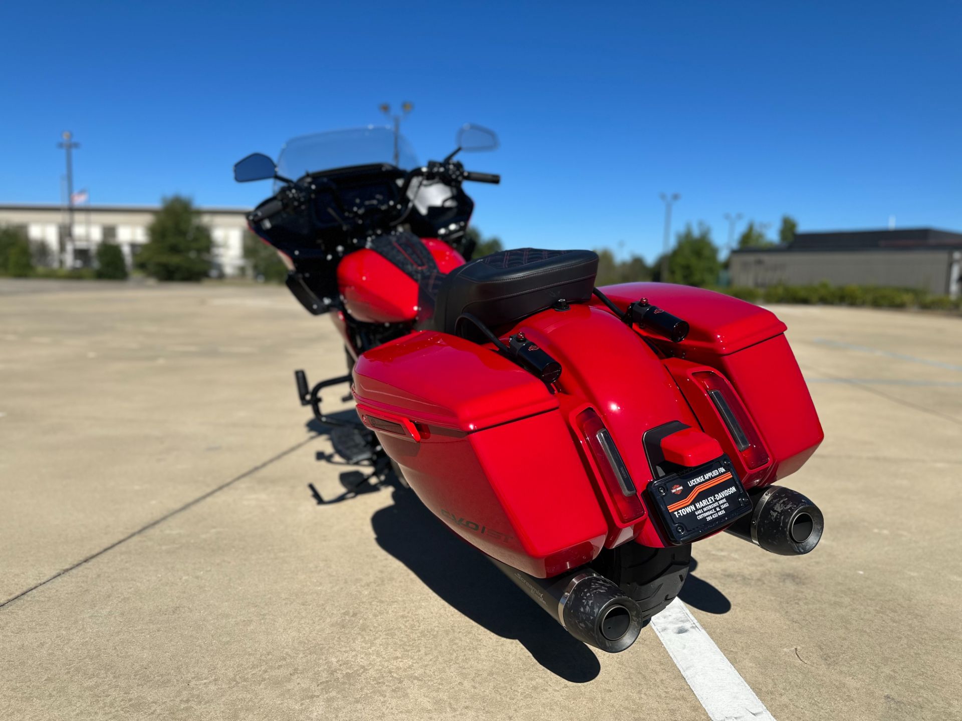 950514 2025 harley davidson fltrxstse cvo road glide st touring rally red - Photo 8