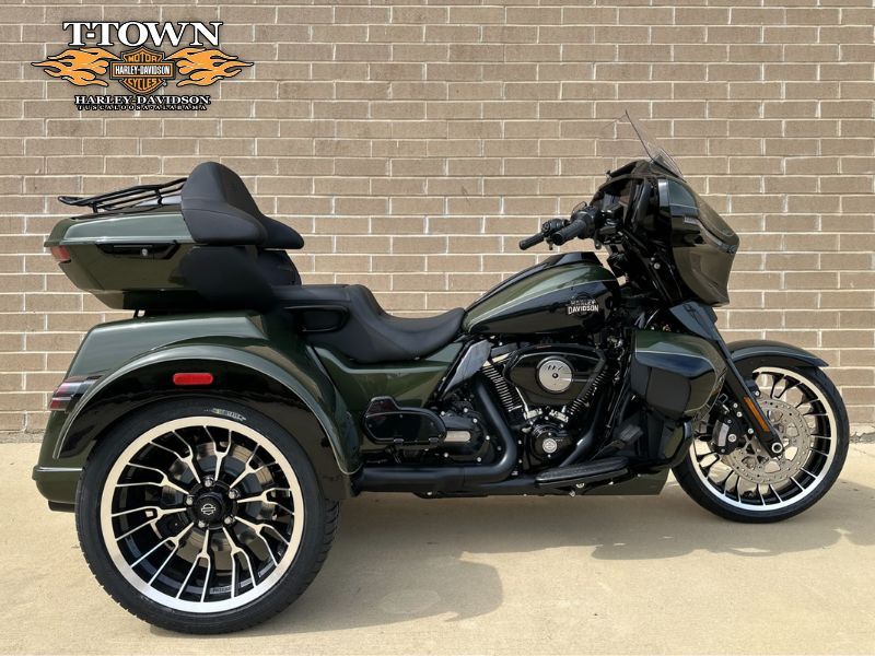 853827 2026 FLHLT harley davidson street glide 3 limited trike olive steel metallic vivid black - Photo 1