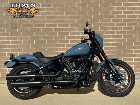 018521 2024 harley davidson fxlrs low rider s cruiser sharkskin blue - Photo 1