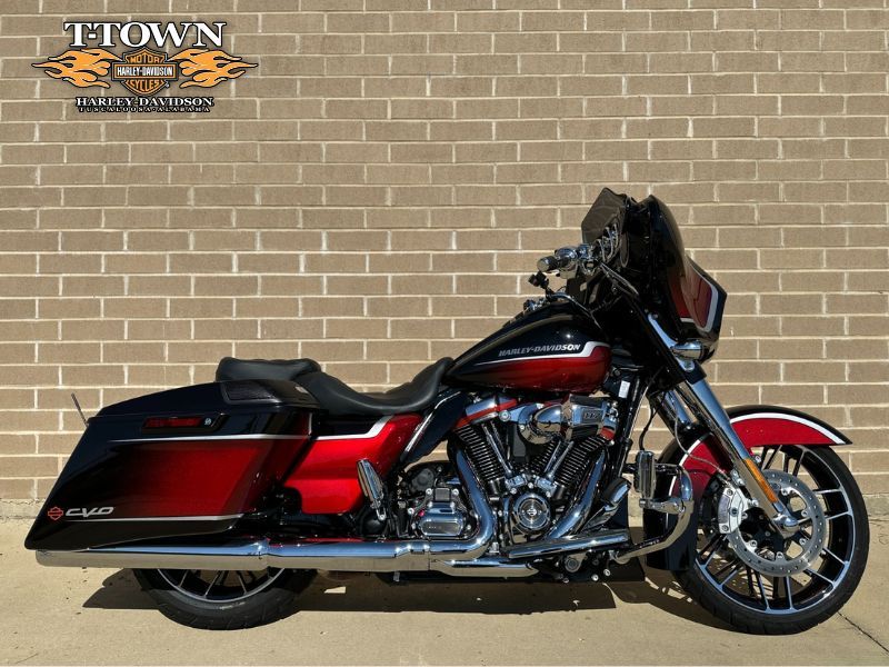 951265 2021 harley davidson flhxse cvo street glide touring sunset orange black fade - Photo 1