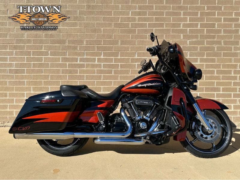 959351 2017 harley davidson flhxse cvo street glide touring sunburst orange starfire black - Photo 1