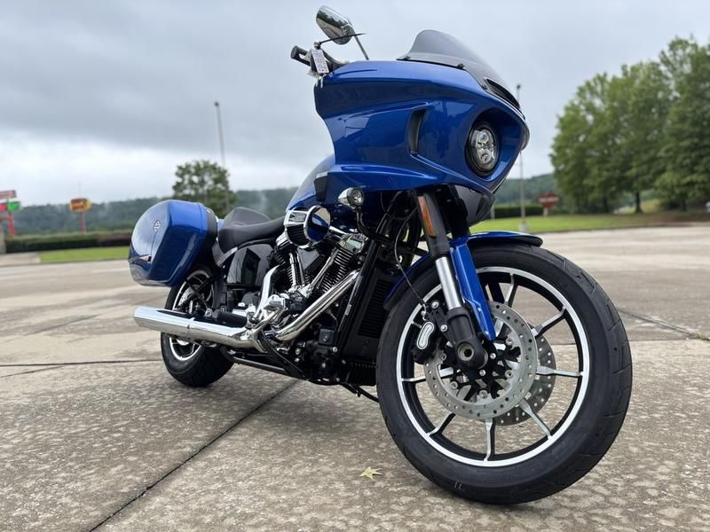 029632 2025 harley davidson FXLRST low rider st cruiser blue burst - Photo 2