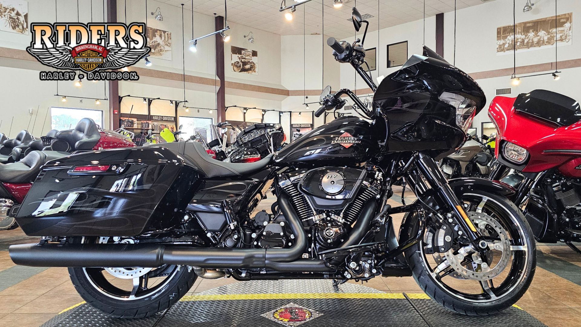 632002 2025 harley davidson  FLTRX road glide touring midnight firestorm - Photo 1