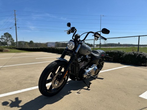 022122 2026 harley davidson fxbb street bob cruiser dark billiard gray - Photo 3