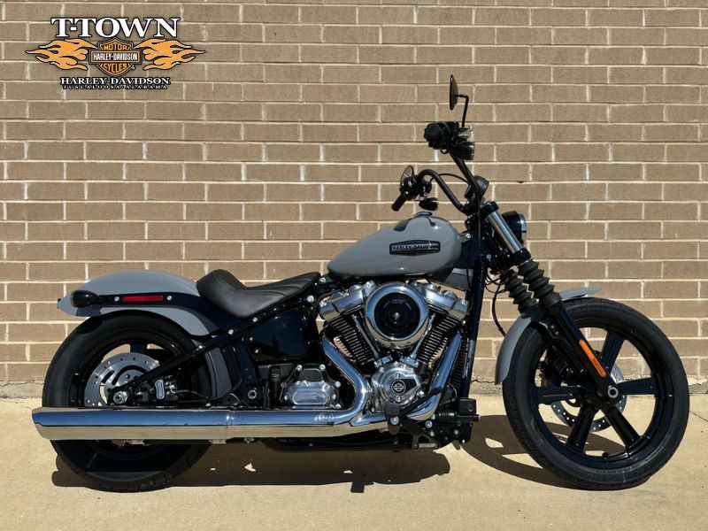 022122 2026 harley davidson fxbb street bob cruiser dark billiard gray - Photo 1