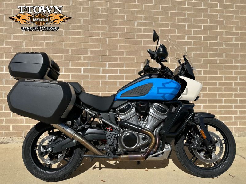 317543 2022 harley davidson ra1250s pan america 1250 special adventure touring fastback blue white sand pearl - Photo 1